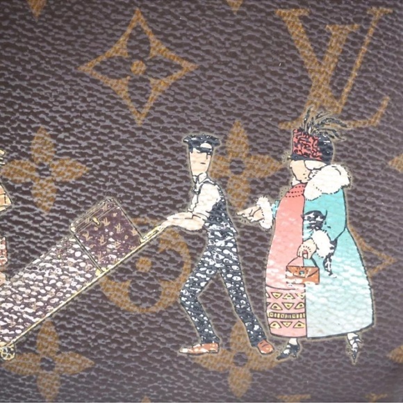 LOUIS VUITTON M60291 Monogram Animation Illustre Wallet Xmas Limited Edition - Picture 3 of 10